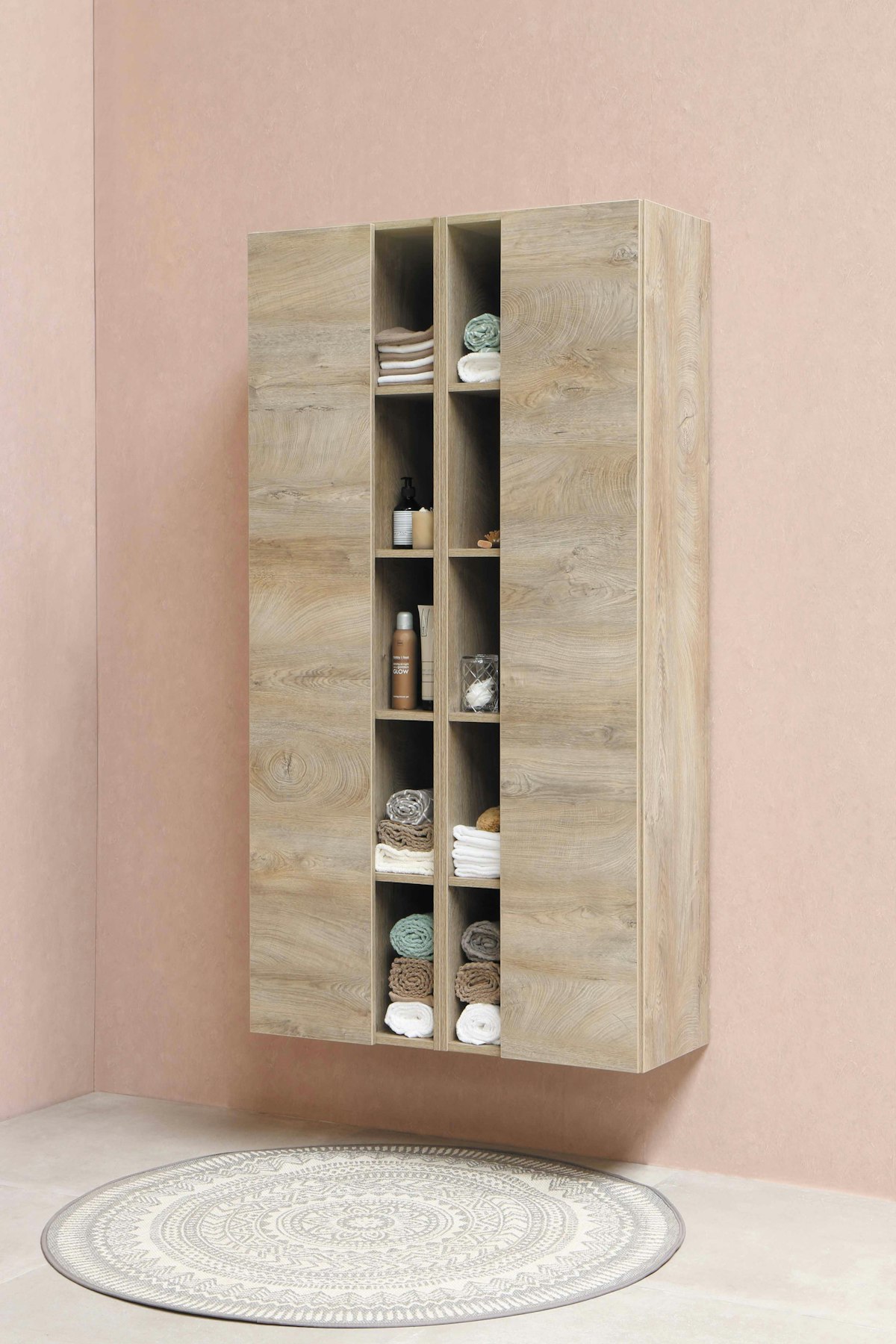 Openable wardrobe interior design